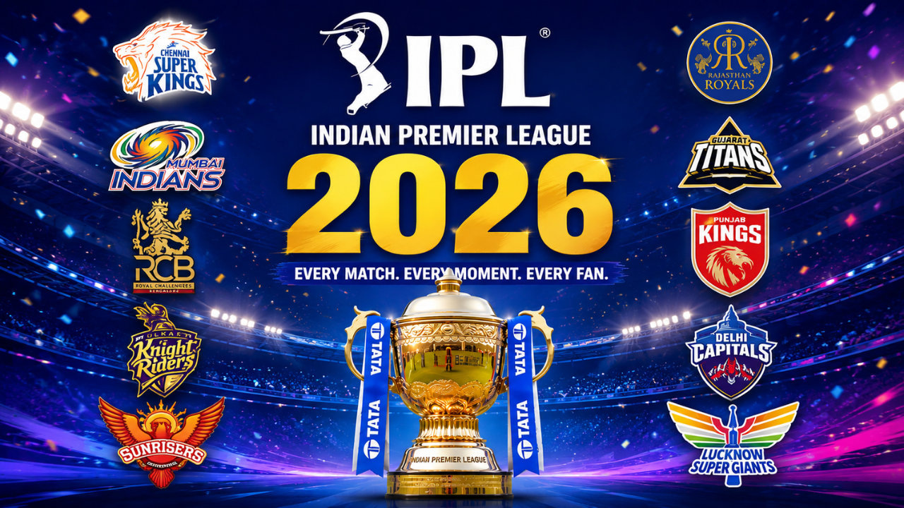 Indian Premier League 2026: Teams, Schedule and Updates