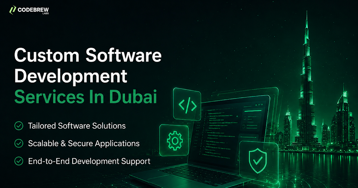 Top Industries Driving Demand for Custom Software Development in Dubai