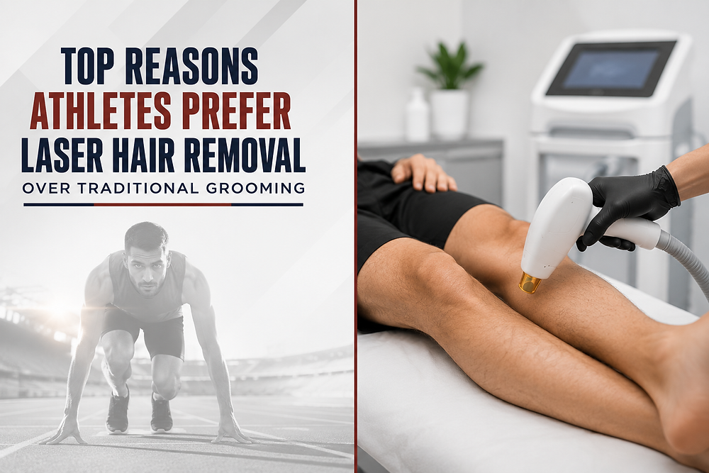 Top Reasons Athletes Prefer Laser Hair Removal Over Traditional Grooming