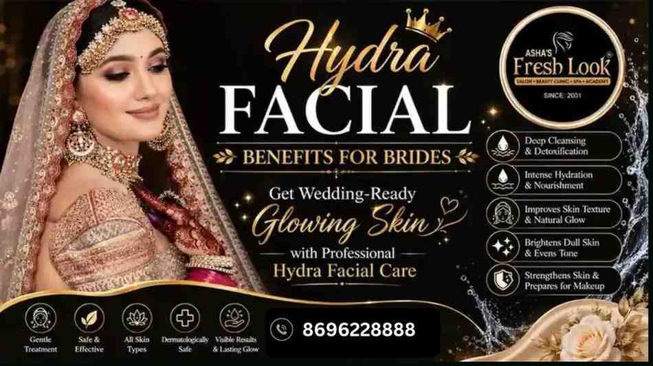 Hydra Facial Benefits for Brides Before Wedding