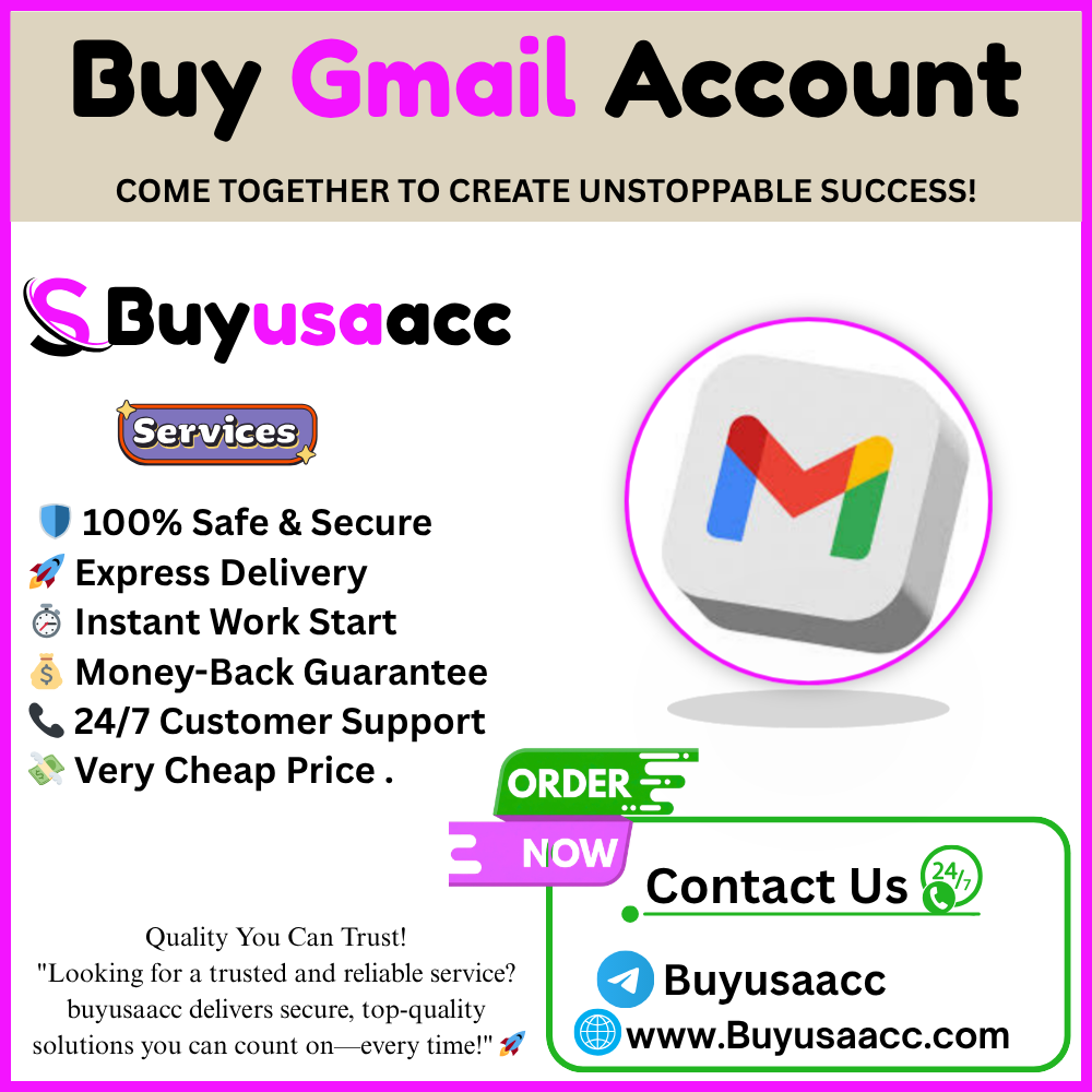 Buy Gmail Account - buyusaacc.com
