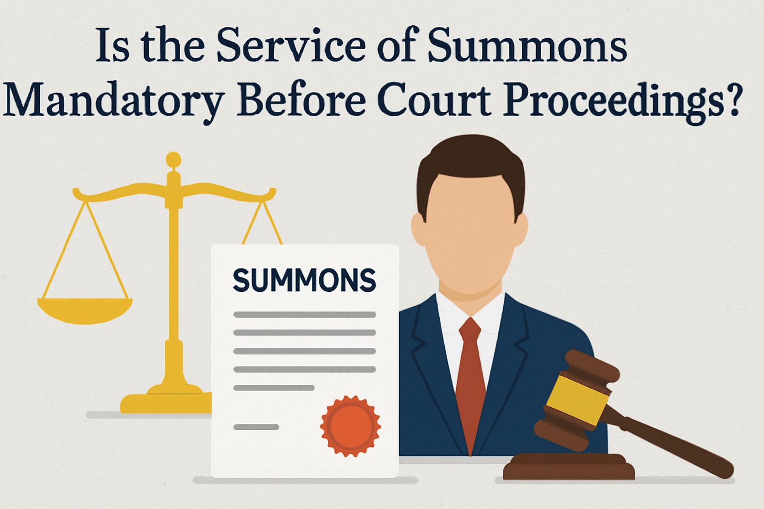 Is the Service of Summons Mandatory Before Court Proceedings? - TCG Forensics
