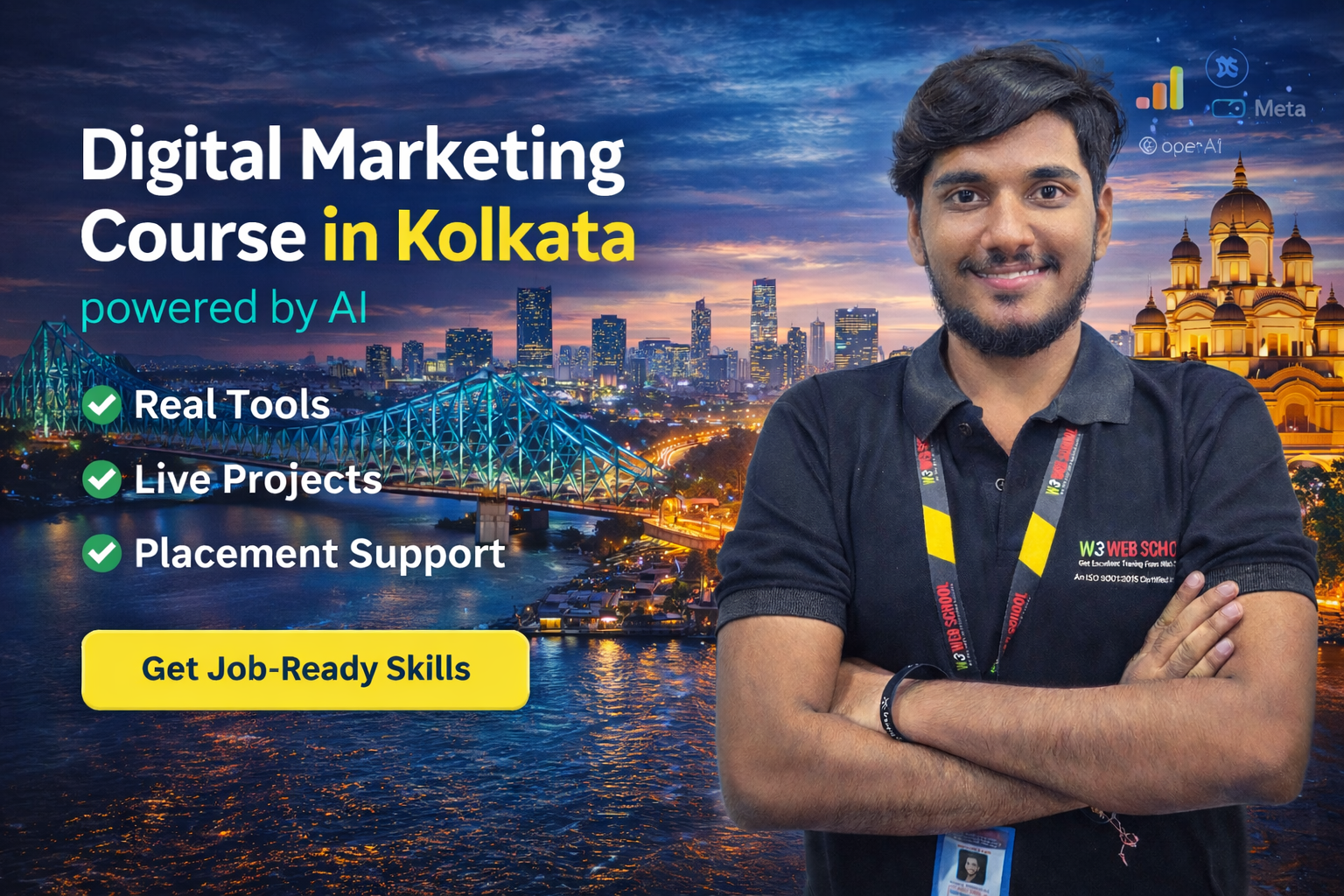 Digital Marketing Course In Kolkata | AI-Powered Training | W3 Web School