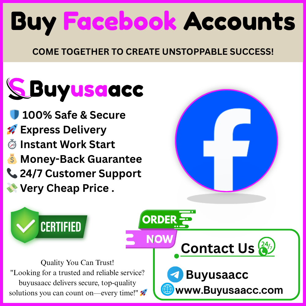 Buy Facebook Accounts - buyusaacc.com