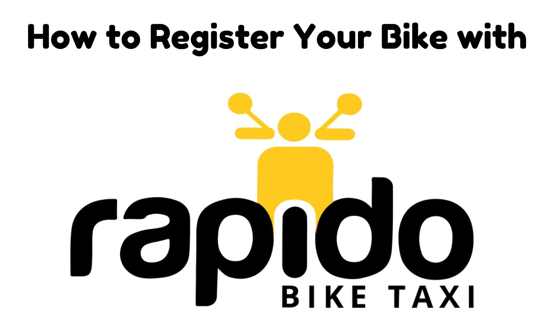 Latest Update of Rapido bike registration in 2026