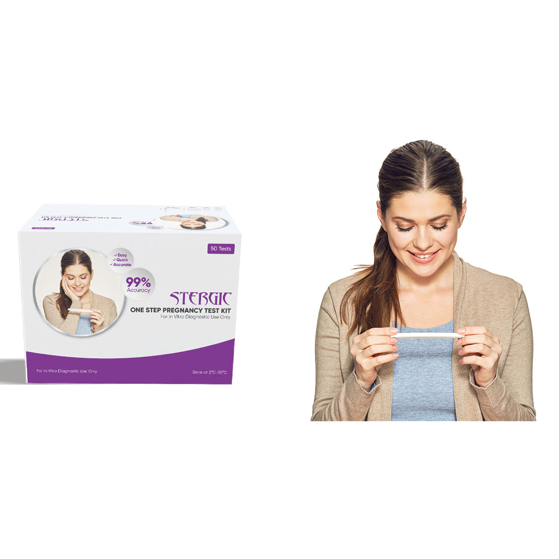 Prega Once Pregnancy Rapid Test Kit: How to Use, Results, Accuracy & Tips  – Stergic