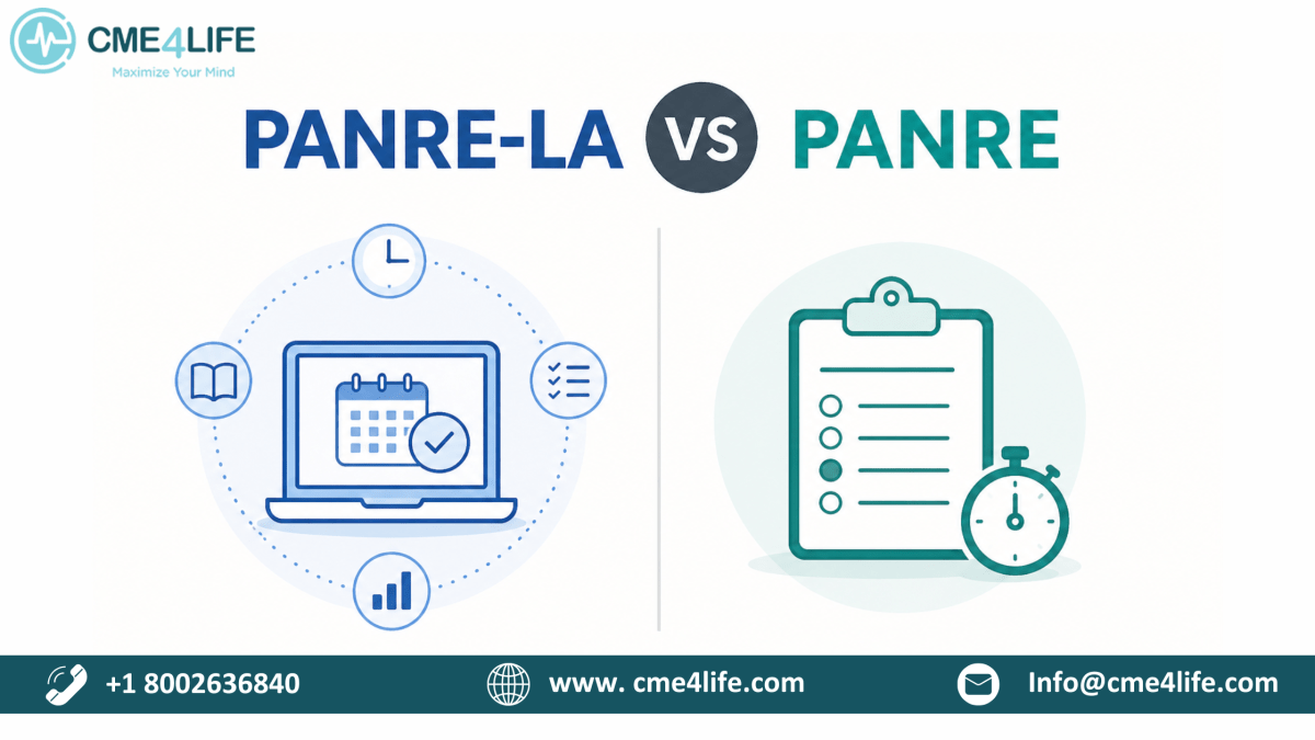 PANRE-LA vs PANRE: Which Should You Choose in 2026? – CME4Life