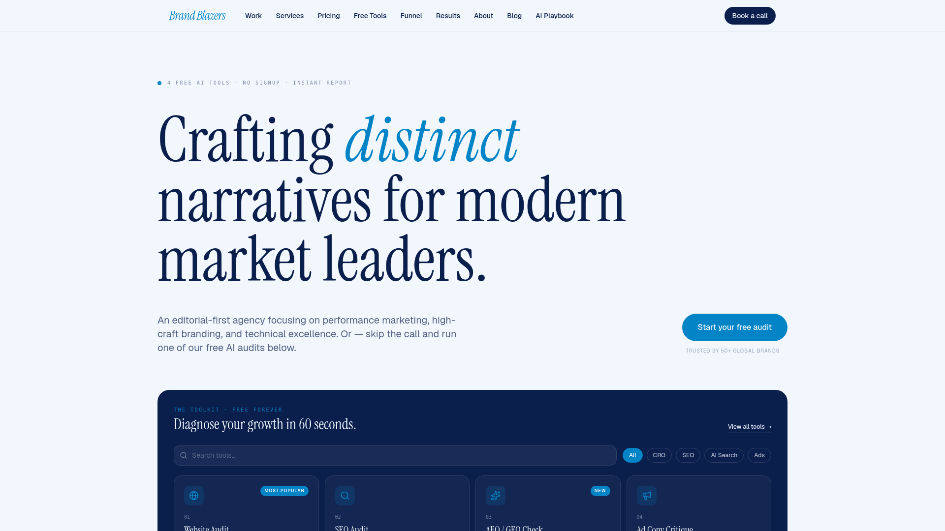 Brand Blazers — Growth studio for ambitious brands