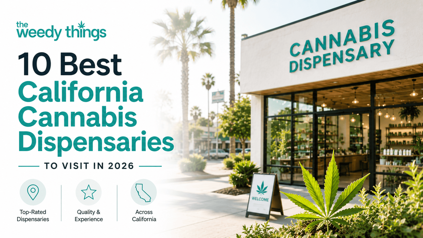 Cannabis Dispensaries in California | TheWeedyThings