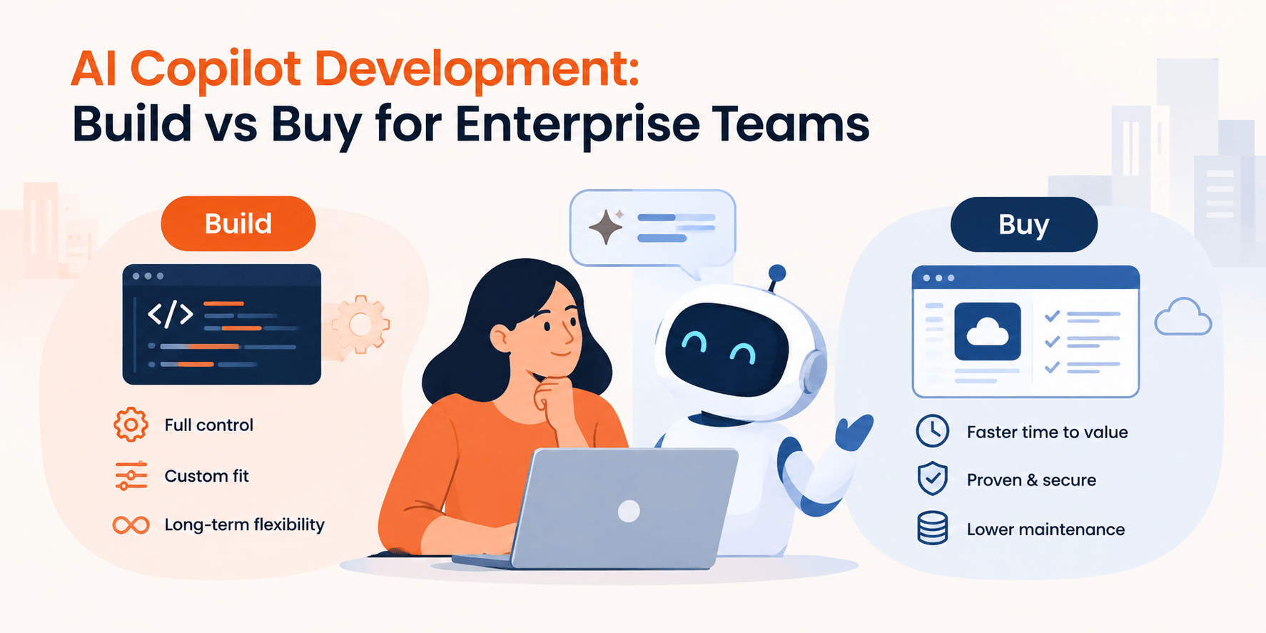 AI Copilot Development: Build vs Buy for Enterprise Teams