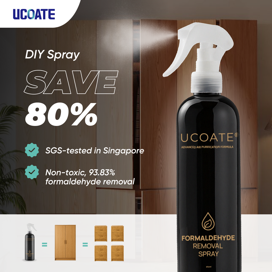 Any DIY Formaldehyde Removal Spray for New Cupboards? | UCOATE