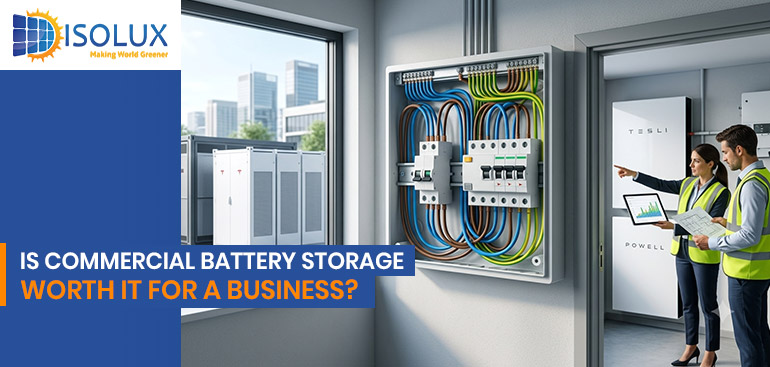 Is Commercial Battery Storage Worth It for a Business?