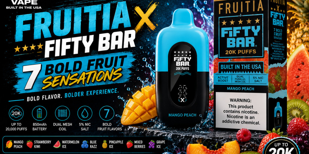 Fruitia X Fifty Bar: 7 Bold Fruit Sensations That Will Wake Up Your Taste Buds