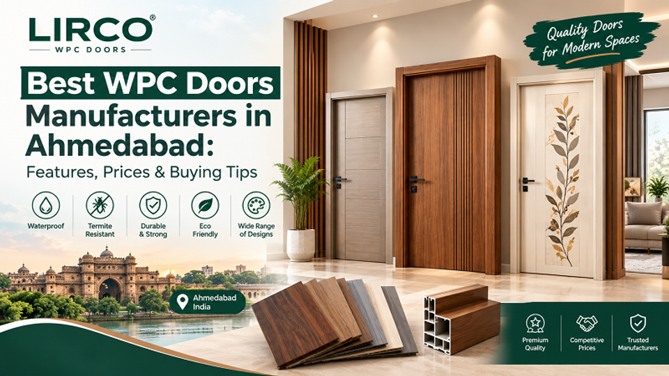 Best WPC Doors Manufacturers in Ahmedabad: Features, Prices & Buying Tips