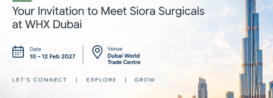 Your Invitation to Meet Siora Surgicals at WHX Dubai Cover Image